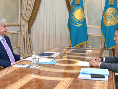 Тоқаев Алматы қаласының әкімі Ерболат Досаевты қабылдады
