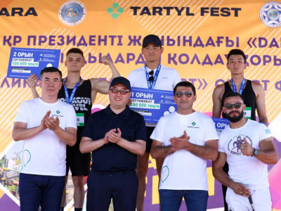 Tartyl Fest: Қазақстанда алғаш рет турникке тартылудан сайыс басталды