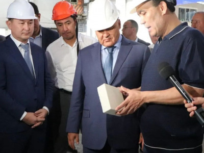 Түркістан облысында кірпіш шығаратын зауыт ашылды