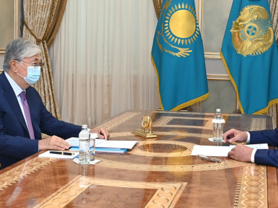 Президент Маңғыстау облысының әкімін қабылдады