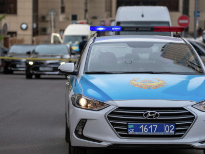 Полицей қызметтік көлігімен қағып кеткен әйел көз жұмды
