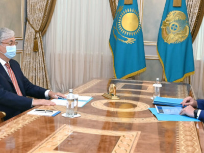 Президент Олжас Бектеновті қабылдады