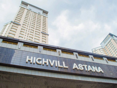 «Highvill Astana» тұрғын үй кешенінен өрт шықты (ВИДЕО)