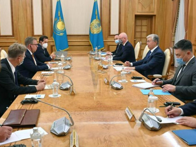 Президент Германияның экономикалық делегациясын қабылдады
