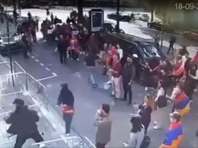 Франциядағы Әзербайжан елшілігіне шабуыл жасалды