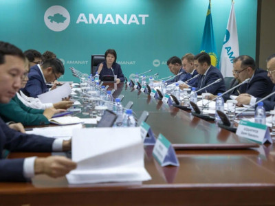 «AMANAT»  партиясында медициналық ұйымдарды қаржыландыру мәселесі талқыланды