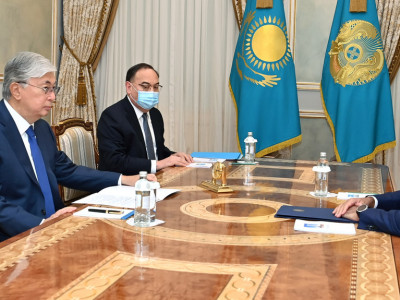 Мемлекет басшысы Мәулен Әшімбаевты қабылдады