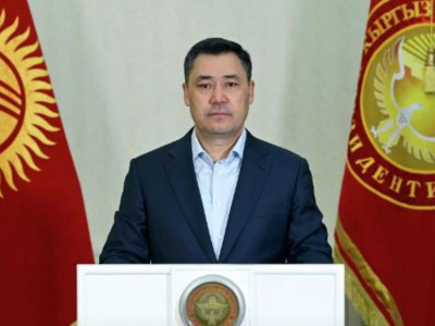 Садыр Жапаров қырғыз халқына үндеу жасады