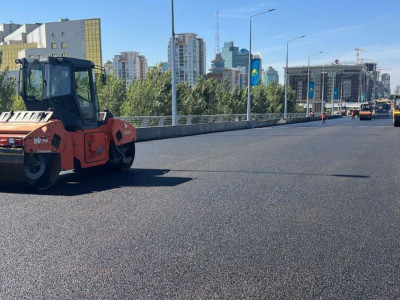 Сарайшық көпіріндегі жөндеу жұмыстары қазан айының соңында аяқталады