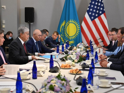 Президент жаһандық қаржы институттарының жетекшілерімен кездесті
