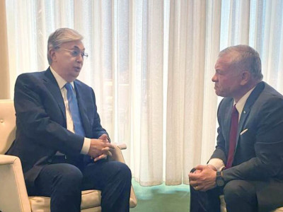 Президент Иордания Королі ІІ Абдалламен әңгімелесті