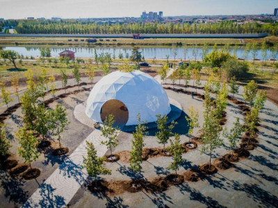 Әлемдік діндер көшбасшылары жаңа саябақтың капсуласын салды