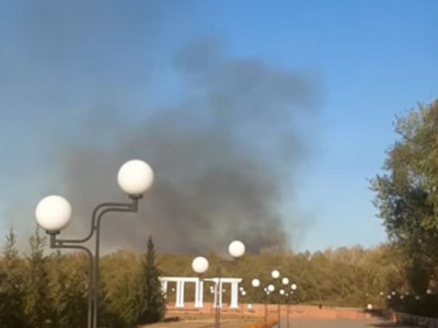 Павлодар облысында Ертіс өзенінің алқабы өртенді