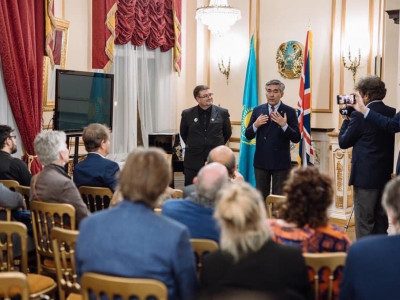 Лондонда Дулат Исабековтің Бөрте туралы пьесасының әлемдік тұсаукесері өтті