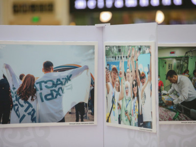 Астанада «Жастар Рухы» волонтерлеріне арналған фотокөрме өтіп жатыр