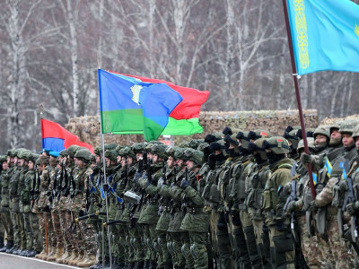 ҰҚШҰ әскері Қазақстанның қай жерінде жаттығып жатыр?