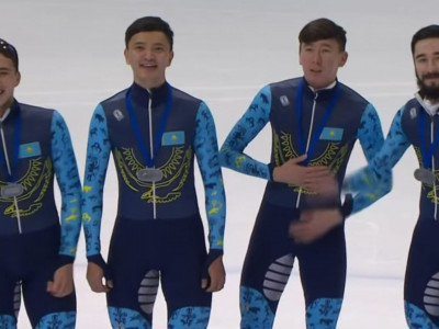 Қазақстандық спортшылар Әлем кубогында күміс медаль жеңіп алды (ВИДЕО)