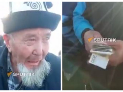 Қырғыздардың жүрек елжіретер оқиғасы түсірілген видео тарады