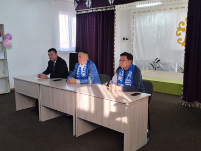 Нұрлан Әуесбаев Қоянды тұрғындарымен кездесті