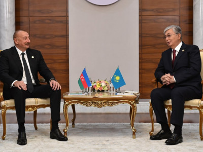 Мемлекет басшысы Ильхам Әлиевпен кездесті