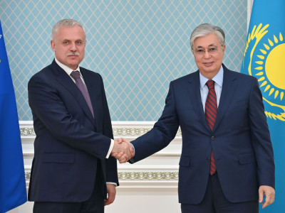 Президент ҰҚШҰ Бас хатшысын қабылдады
