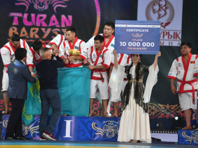 Қазақ күресінен «Turan Barysy» Азия Кубогының  жеңімпаздары анықталды