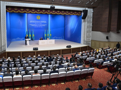Президент Жетісу облысы жұртшылығымен кездесті