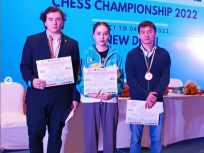Қазақстан шахматшылары Азия чемпионатында қос жүлде еншіледі