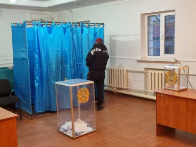 Атырауда жабық сайлау учаскелері жұмыс істеп жатыр