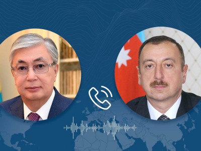 Әзербайжан президенті Тоқаевты сайлаудағы жеңісімен құттықтады