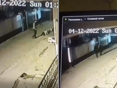 Қызды аяусыз соққыға жыққан жігіттің видеосы тарады (ВИДЕО)