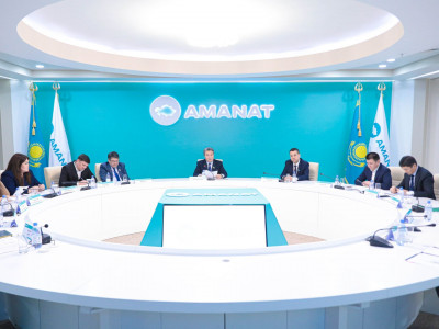 AMANAT партиясында табиғи монополиялардың қызметін реттеу мәселесі талқыланды