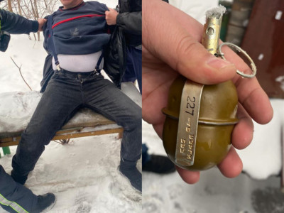 Павлодарда граната жармақ болған ер адам ұсталды
