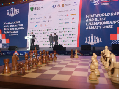 Алматыда шахматтан әлем чемпионаты басталды