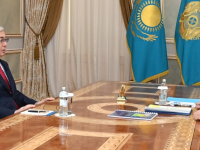 ҰҚК төрағасы Ермек Сағымбаев Президентке есеп берді