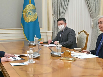 Мемлекет басшысы Air Astana президентін қабылдады