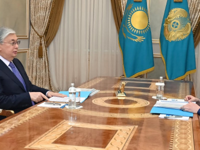 Қаржылық мониторинг агенттігінің төрағасы Президентке есеп берді
