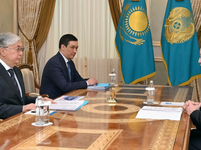 Мемлекет басшысы Жоғары сот кеңесінің төрағасын қабылдады