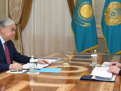 Президент Астана қаласының әкімі Жеңіс Қасымбекті қабылдады
