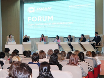 Ақтөбе облысында әйелдердің ел дамуындағы рөлі талқыланды