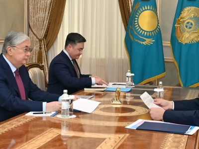Президент «Қазақстан темір жолы» ҰК» АҚ басқарма төрағасын қабылдады