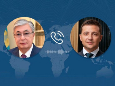 Қасым-Жомарт Тоқаев Украина президентімен сөйлесті