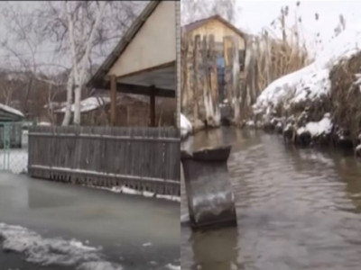 Елімізде он ауылға су тасқыны қаупі төніп тұр (ВИДЕО)