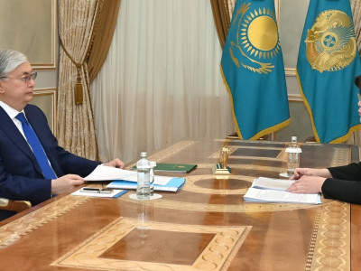 Президент Конституциялық Сот төрағасын қабылдады