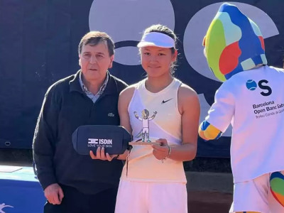Қазақстандық теннисші Барселонада өткен жарыста жеңімпаз атанды