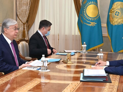 Президент Ұлттық банк төрағасын қабылдады
