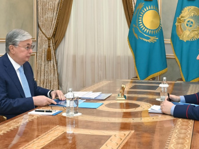 Мемлекет басшысы Ішкі істер министрін қабылдады