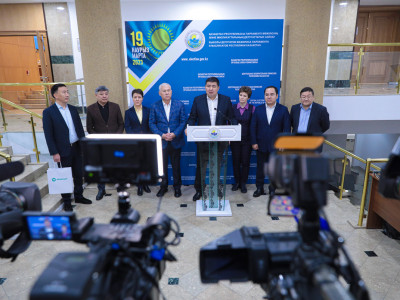 «AMANAT» партиясынан ұсынылған кандидаттардың құжаттары ОСК-ға тапсырылды