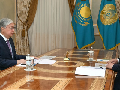 Президент Мемлекеттік қызмет істері агенттігінің төрағасын қабылдады