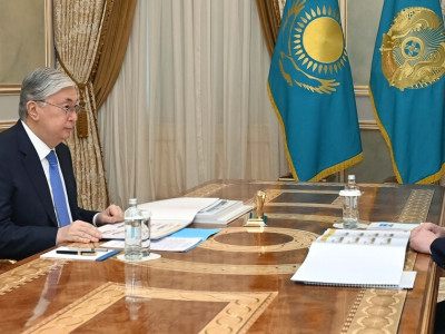 Президент Шымкент қаласының әкімі Мұрат Әйтеновті қабылдады